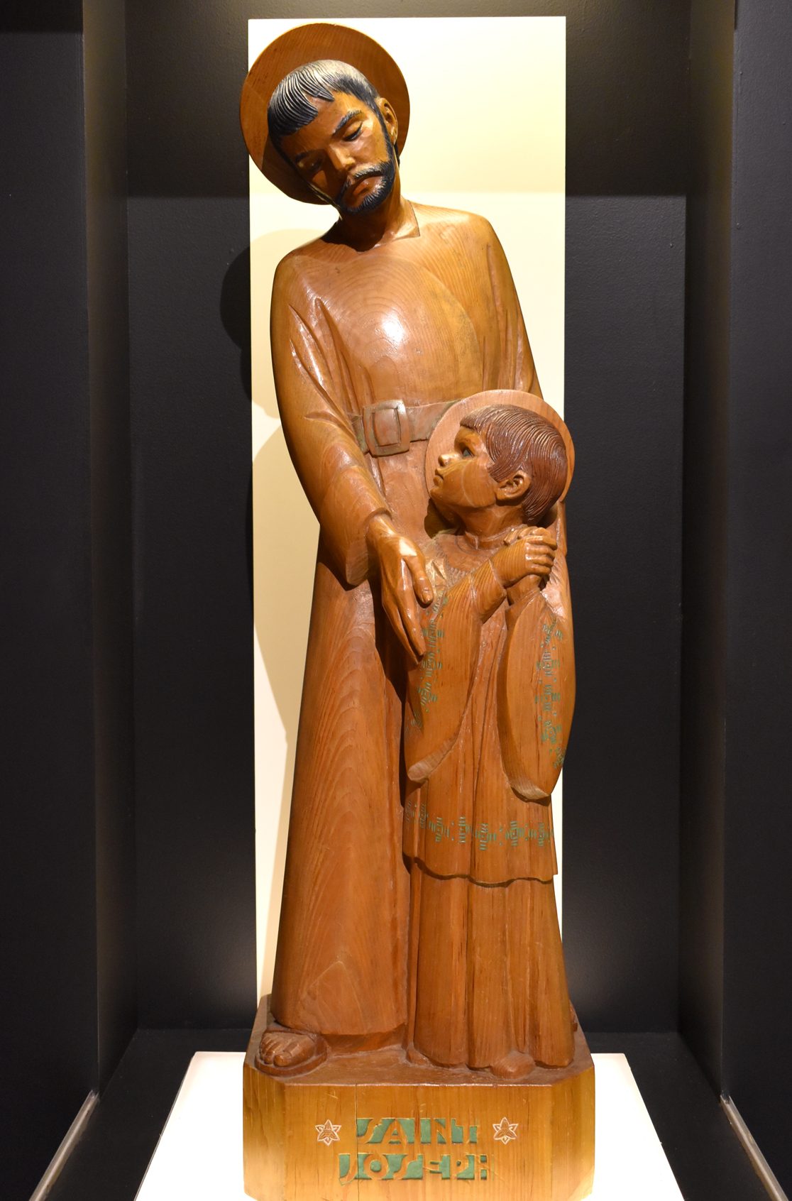 sculpture-Saint-Joseph-et-enfant-Sylvia-Daoust-web