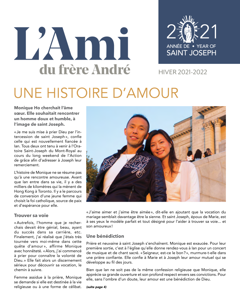 Bulletin L'AMI du frère André - Hiver 2021-2022